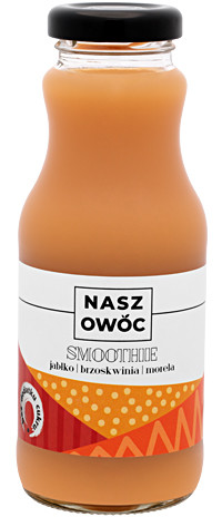 nasz owoc smoothie jabłko brzoskwinia morela